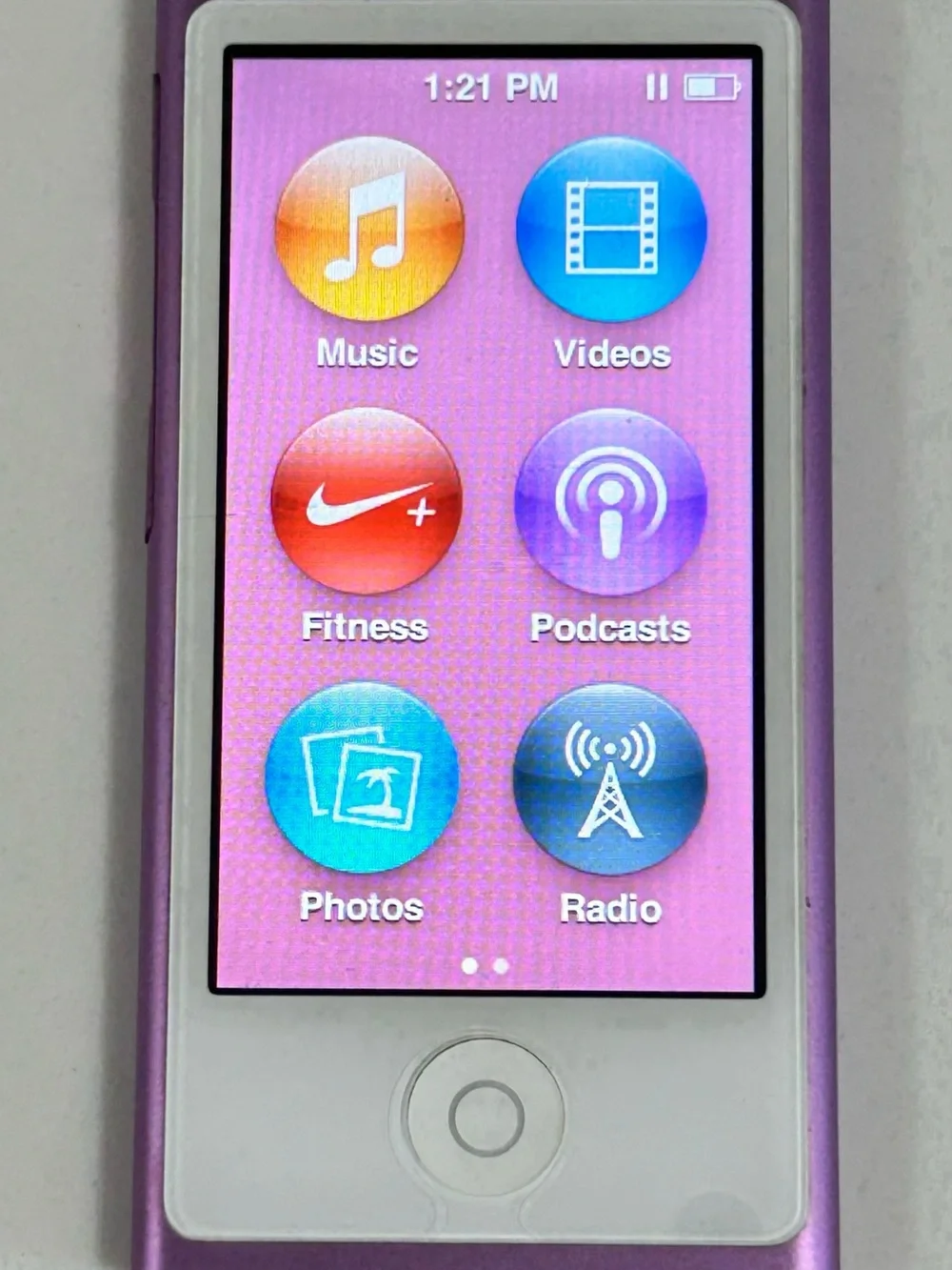 iPod Nano 7th Gen 16GB Space Excellent Preloaded Music